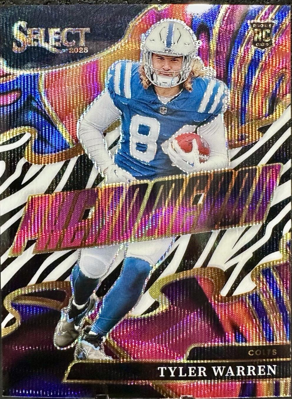 Tyler Warren [Zebra Prizm] #10