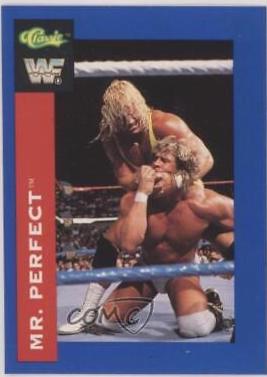 Mr. Perfect #121 Wrestling Cards 1991 Classic WWF