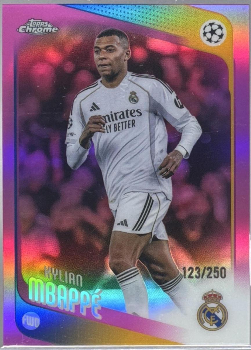 Kylian Mbappe [Pink Refractor] #112