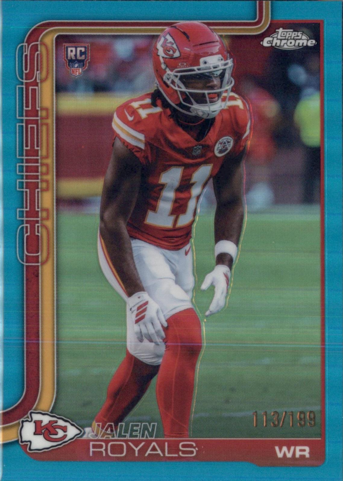 Jalen Royals [Aqua Wave Refractor] #337