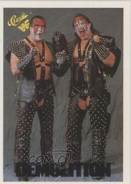 Demolition #6 Wrestling Cards 1989 Classic WWF
