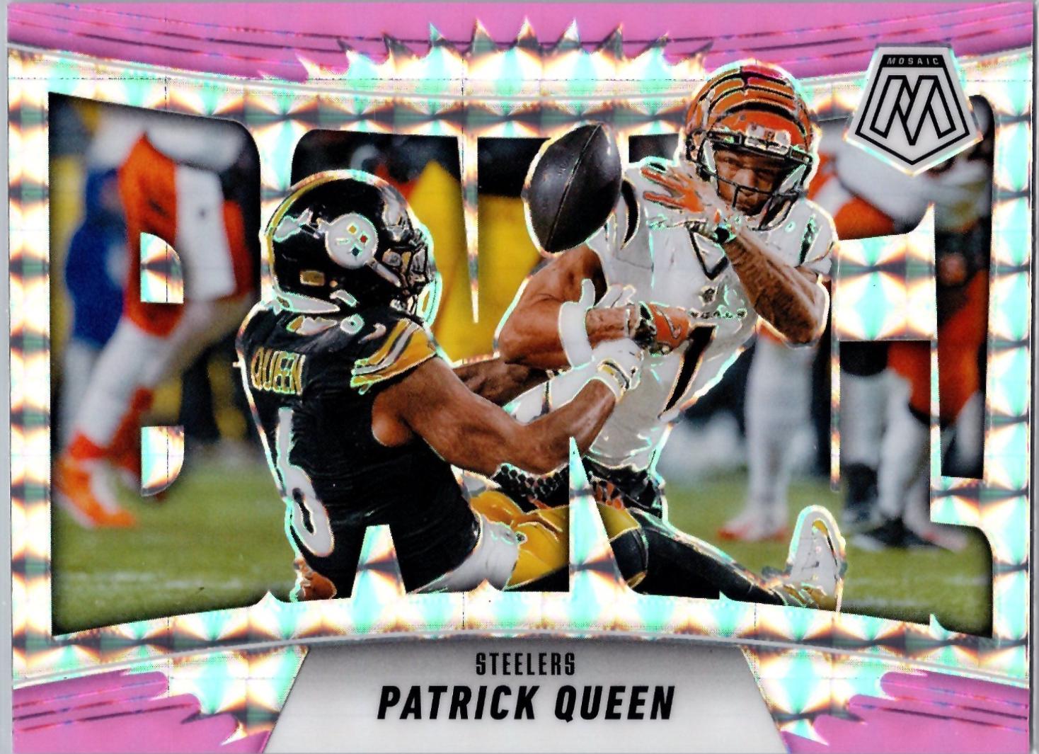 Patrick Queen [Mosaic Pink Fluorescent] #12 Prices | 2025 Panini Mosaic ...