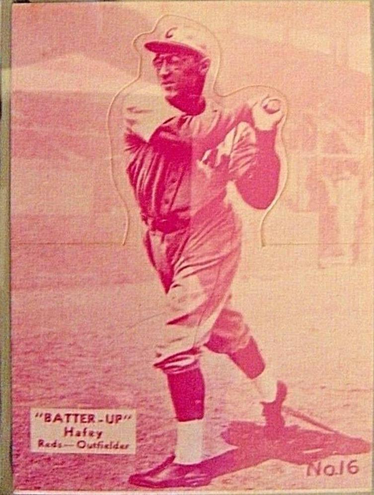 Chick Hafey #16 Baseball Cards 1934 Batter Up