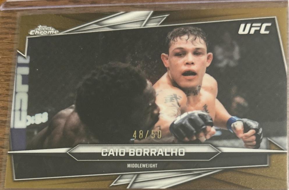Caio Borralho [Gold Refractor] #76