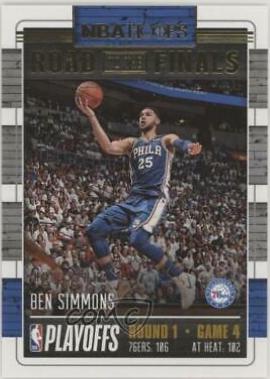 Ben Simmons #23 Basketball Cards 2018 Panini Hoops Road to the Finals