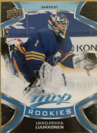 Ukko Pekka Luukkonen #241 Hockey Cards 2021 Upper Deck MVP