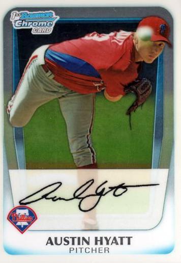 Austin Hyatt #BCP63 2011 Bowman Baseball Chrome Prospects