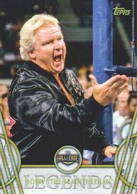 Bobby 'The Brain' Heenan #6 Wrestling Cards 2018 Topps Legends of WWE
