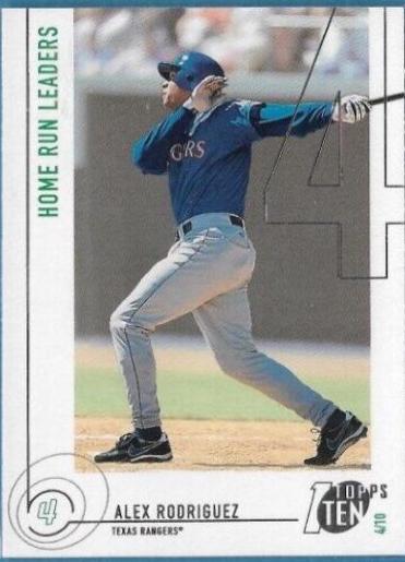 Alex Rodriguez #34 2002 Topps Ten Baseball