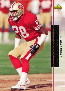 Dana Hall #48 Football Cards 1993 Upper Deck