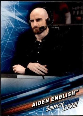 Aiden English #1 Wrestling Cards 2019 Topps WWE Smackdown Live