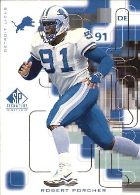 Robert Porcher #39 Football Cards 1999 SP Signature