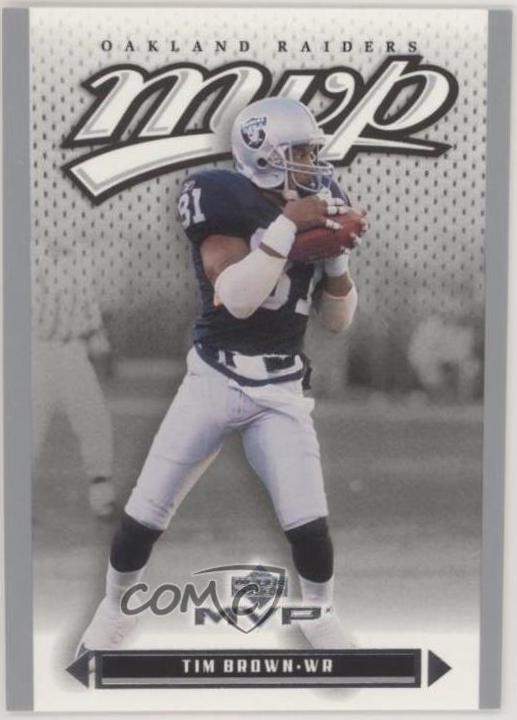 Tim Brown #13 2003 Upper Deck MVP Football