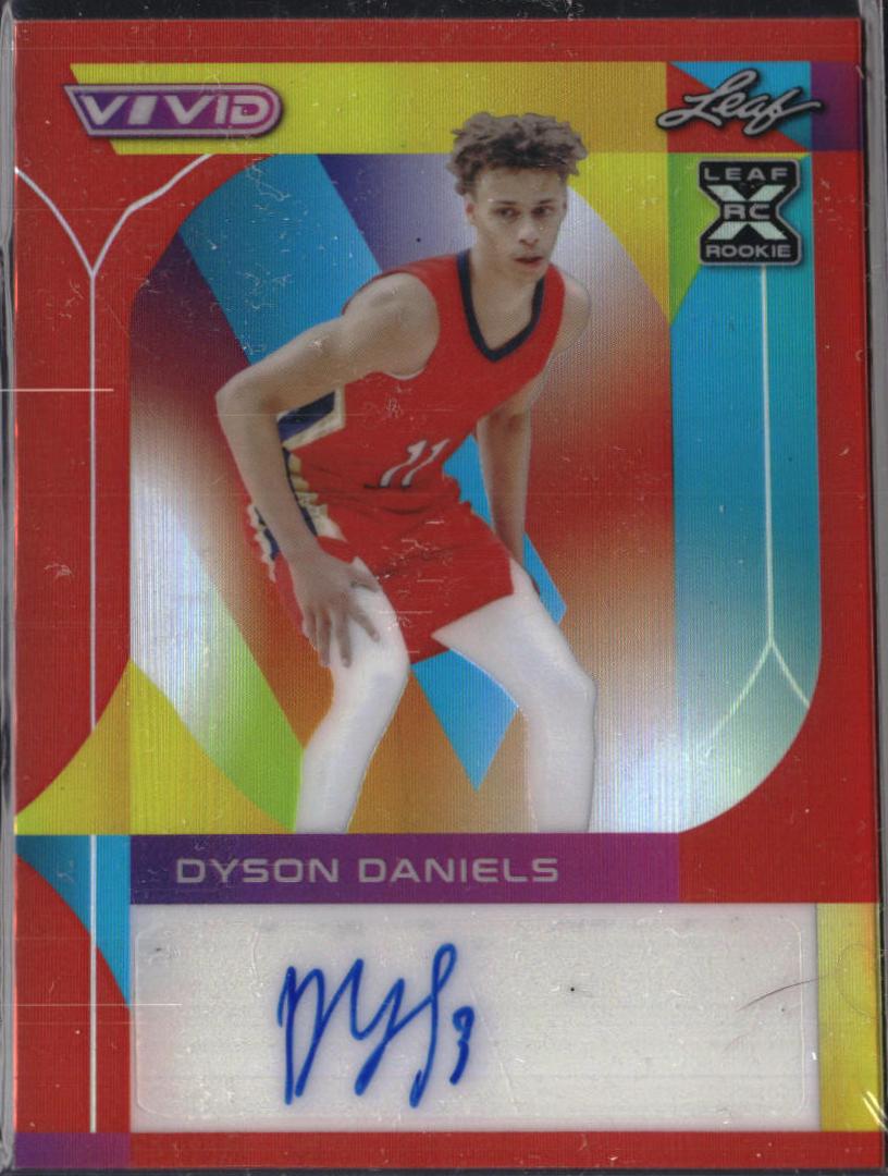 Dyson Daniels #BA-DD2 2022 Leaf Vivid Basketball