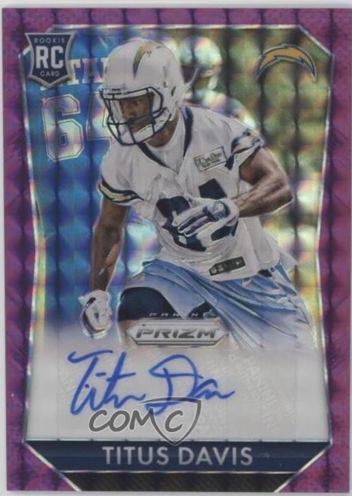 Titus Davis [Violet Mosaic Prizm] #RS-TD