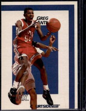 Greg Anthony #4 Basketball Cards 1991 Courtside