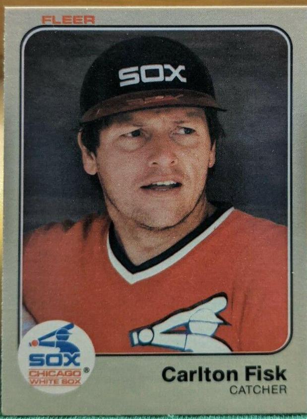 Carlton Fisk #235 Baseball Cards 1983 Fleer