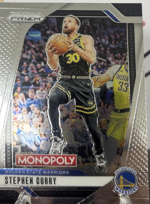 Stephen Curry #83 Basketball Cards 2024 Panini Prizm Monopoly