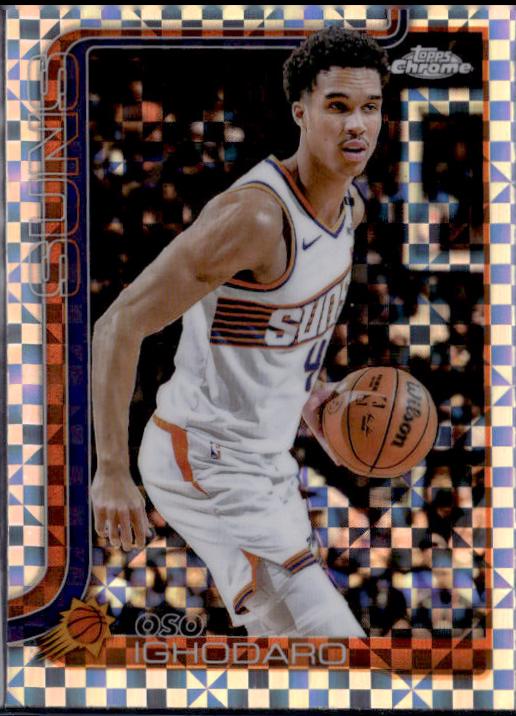 2025 Topps Chrome Oso Ighodaro [X-Fractor] #109 card