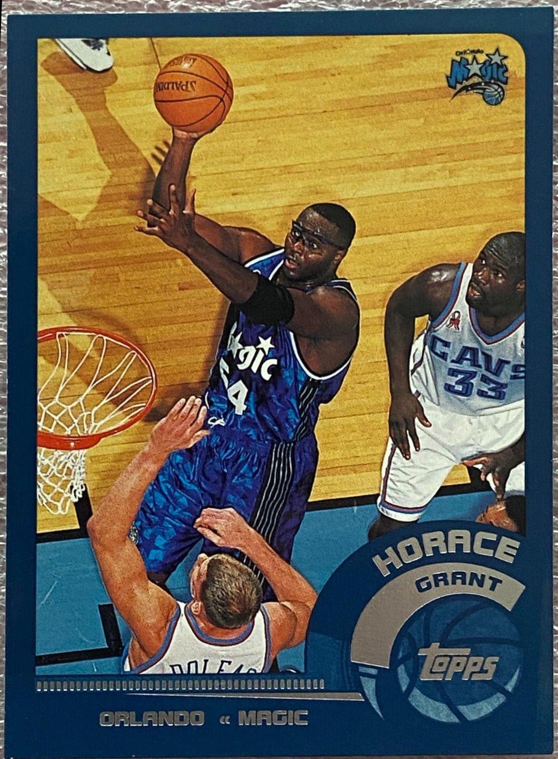 Horace Grant #39 Basketball Cards 2002 Topps