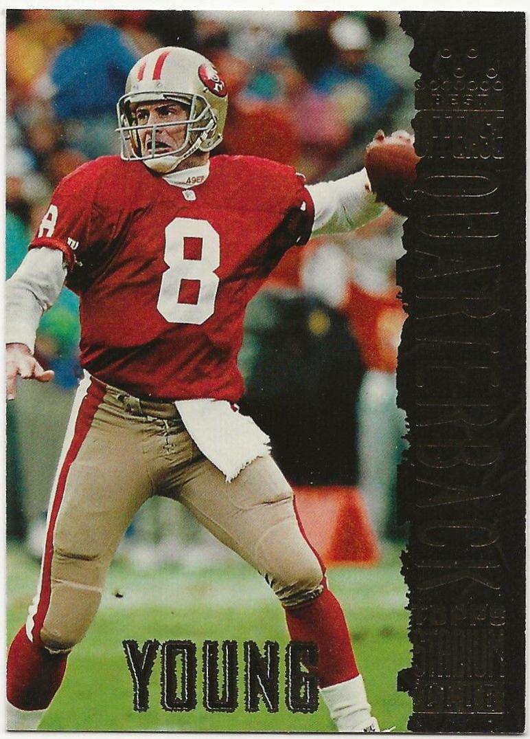 Best Offense & Best Offense Checklist Football Cards 1994 Stadium Club