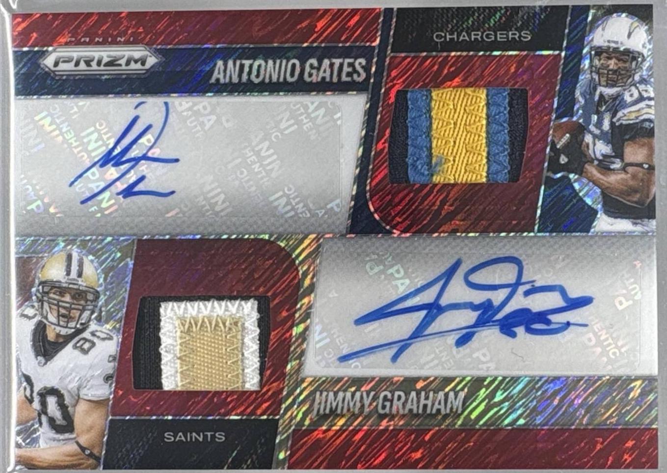 Antonio Gates / Jimmy Graham [Red Shimmer] #DPA-AGJG