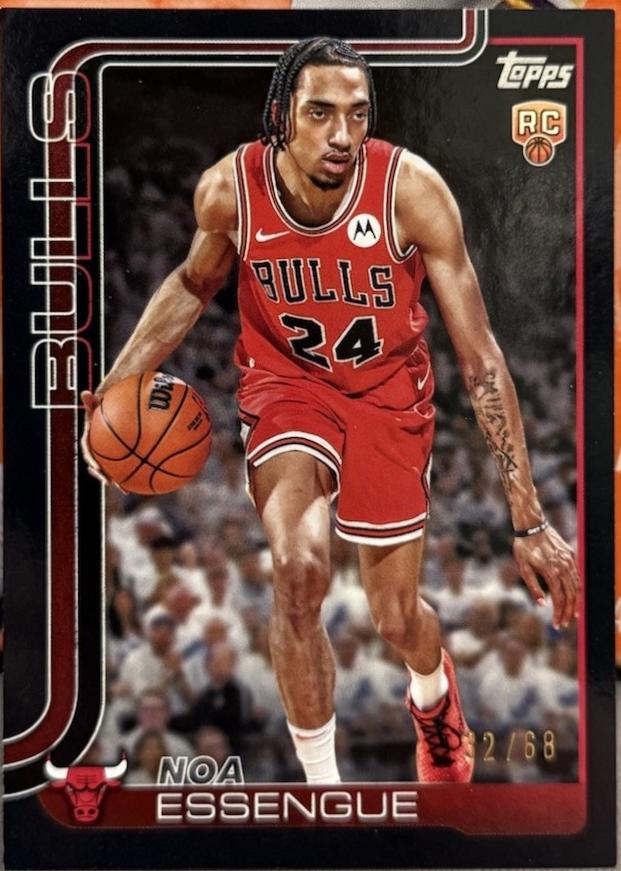Noa Essengue [Black] #212 Prices | 2025 Topps | Basketball Cards