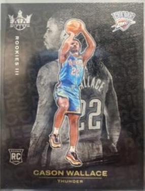 Cason Wallace #159 Basketball Cards 2023 Panini Court Kings