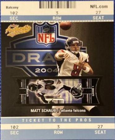 Matt Schaub [Balcony Blue] #105