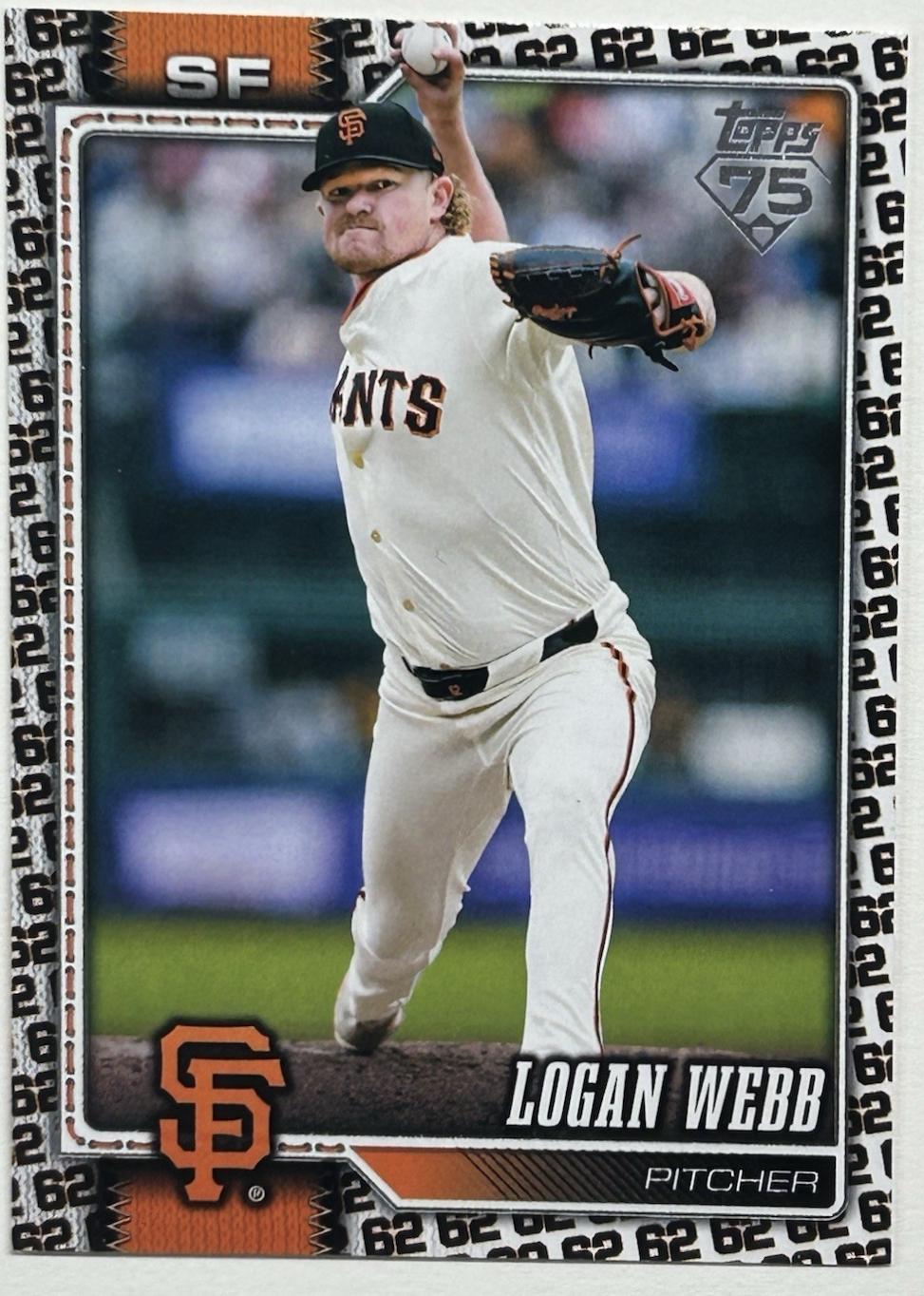 Logan Webb [Player Number Variation] #69
