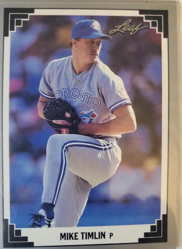 Mike Timlin #525 Baseball Cards 1991 Leaf