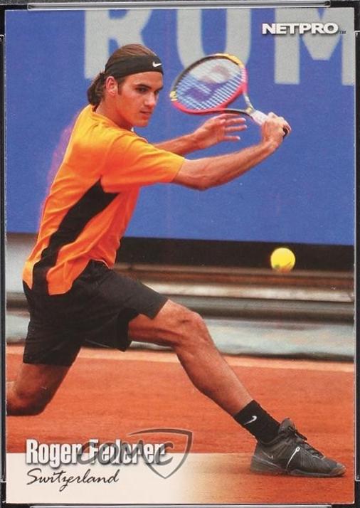 Roger Federer #90 Tennis Cards 2003 NetPro