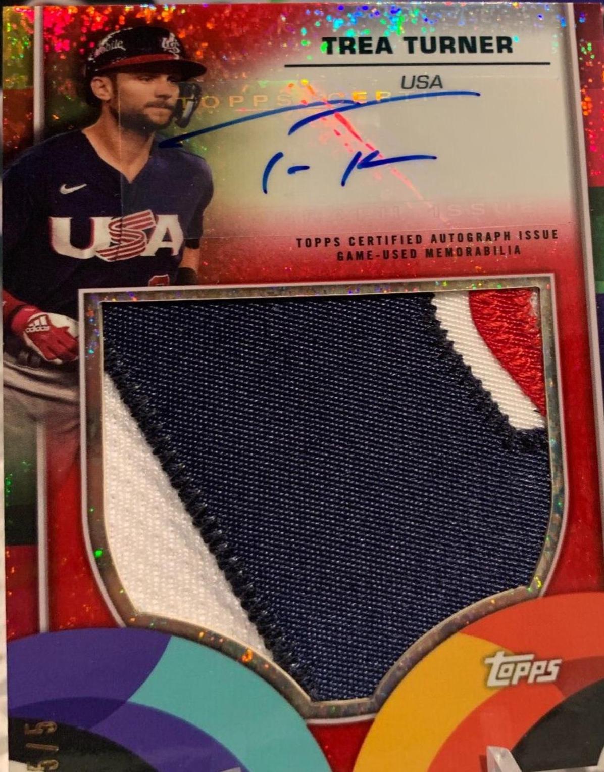 Trea Turner [Red Hot] #AV-TT
