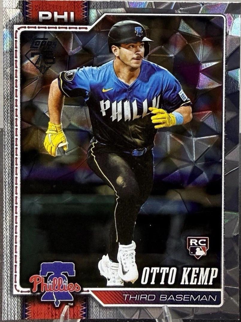 2026 Topps Otto Kemp [Diamante] #187 card