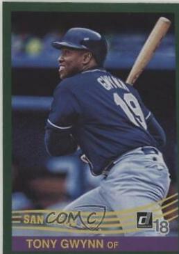 Tony Gwynn #258 2018 Panini Donruss Baseball