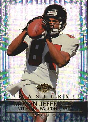 Shawn Jefferson #8 Football Cards 2000 Collector's Edge Masters