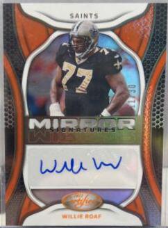Willie Roaf [Orange] #MS-WR