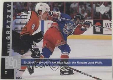 Wayne Gretzky #109 Hockey Cards 1997 Upper Deck