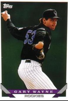 Gary Wayne #16T Baseball Cards 1993 Topps Traded