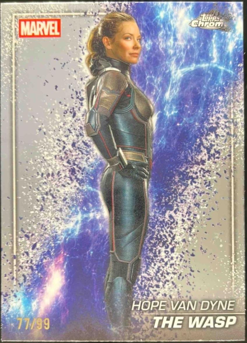 Topps Marvel chrome The Wasp 直筆サインカード The Wasp #S-91 Prices | Marvel 2025 Topps Chrome Studios The Snap
