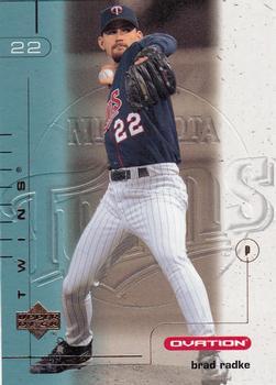 Brad Radke #21 Baseball Cards 2002 Upper Deck Ovation
