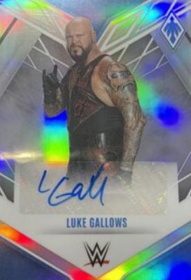 Luke Gallows #3 Wrestling Cards 2023 Panini Chronicles WWE Phoenix Autograph