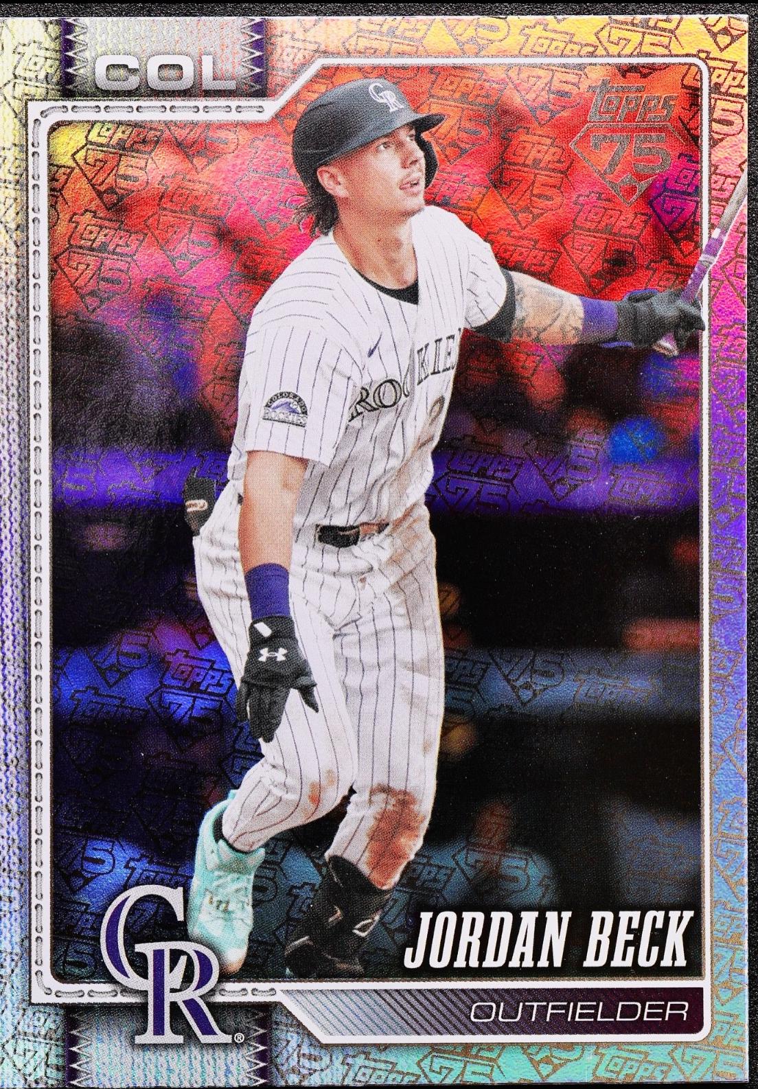 Jordan Beck [75 Years] #12 Prices | 2026 Topps | Baseball Cards