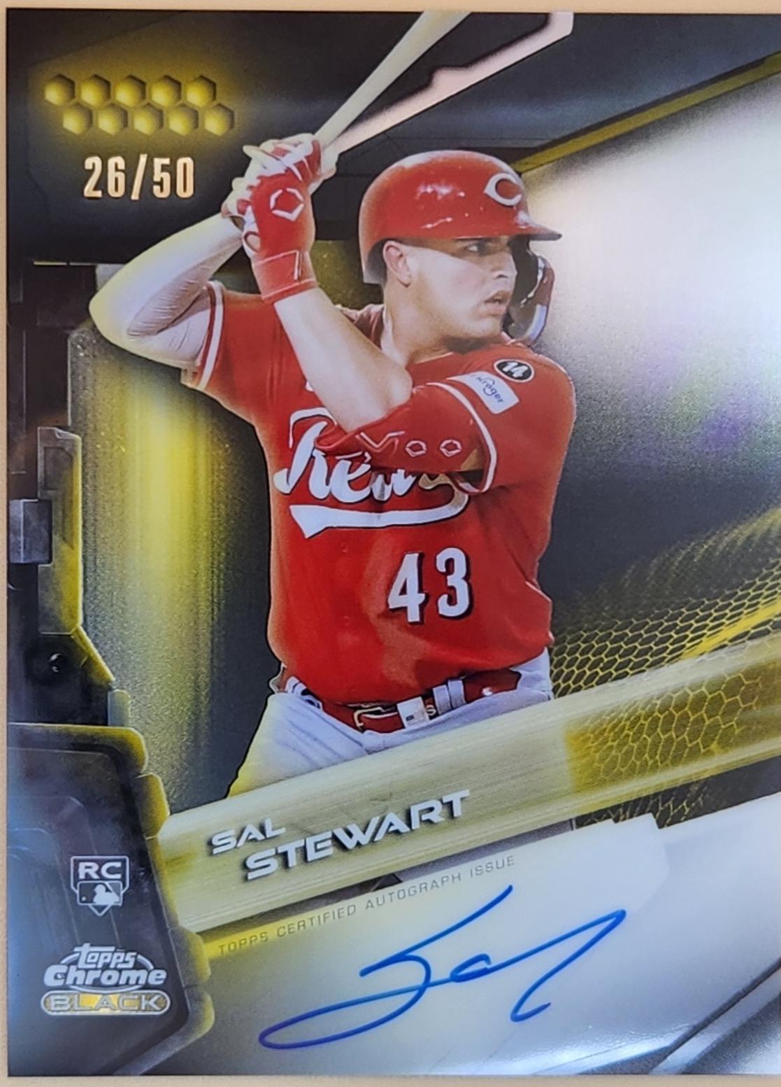 Sal Stewart [Gold Refractor] #CBA-SS