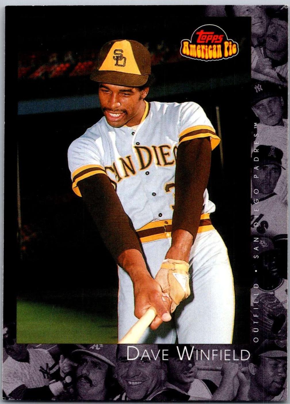 Dave Winfield #21 Baseball Cards 2001 Topps American Pie