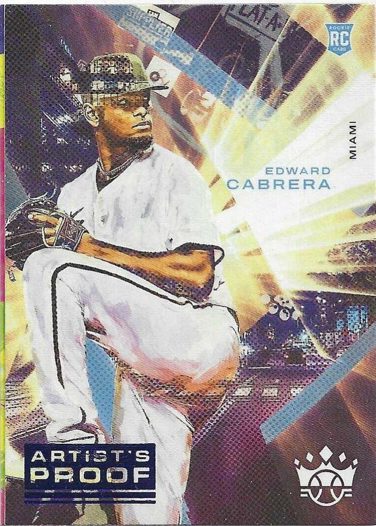 Edward Cabrera #91 Baseball Cards 2022 Panini Diamond Kings