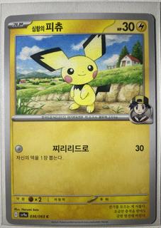 Ethan's Pichu