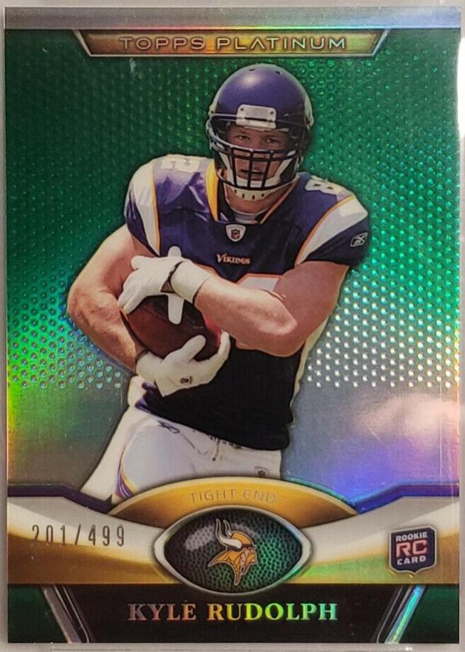 Kyle Rudolph Rookie Card Kyle Rudolph #97 Prices | 2011 Topps Platinum | Football Cards