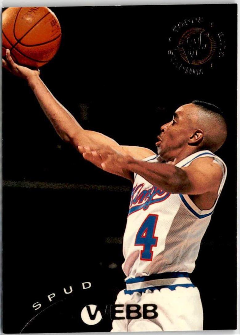 SPUD WEBB #95 Basketball Cards 1994 Stadium Club