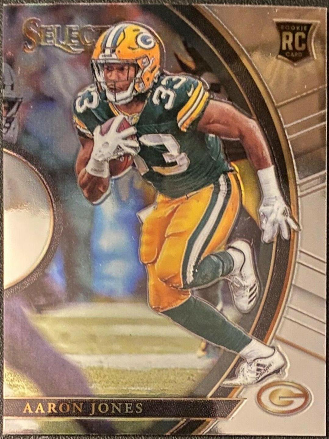 Aaron Jones #5 Football Cards 2017 Panini Select